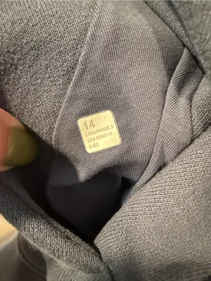 Lululemon Navy Scuba Zip-Up Hoodie Jacket thumbnail 2