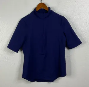 Tommy Bahama Navy Short Sleeve Islandzone Top‎ Size Small thumbnail 1