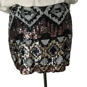 Parker Womens‎ Short Mini Silk Dress Sequin Sleeveless Formal Women Size XS thumbnail 2