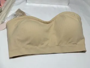 Strapless Bra with 2 sets of straps- Beige Sz L by Letsjoli NWT thumbnail 1