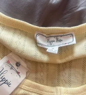 Yellow Buttoned Top Size M thumbnail 2