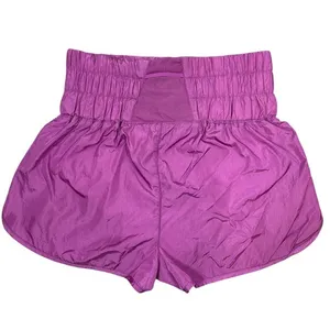 Free People FP Movement Way Home Shorts Large Violet Pink Athletic Lined Running thumbnail 2