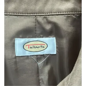 Vintage Talbots Faux Suede Jacket Womens Camel‎ Tan Button Front Blazer Lined thumbnail 6