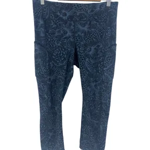 Lululemon Speed Up Crop 21 Luxtreme Mach Blue Black 10‎ thumbnail 4