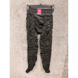 Agogie Women Resistance Pants S Black Ruched Wearable Training thumbnail 4