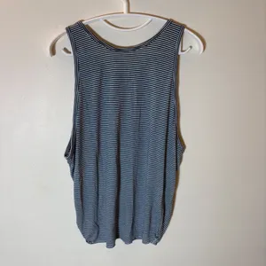 WE THE FREE Striped Tank Top XS‎ Navy White Sleeveless Casual Basic thumbnail 6
