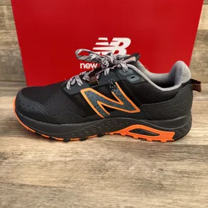 New Balance Men 8, Women 9.5 WIDE 4E Black Orange Sneakers 410v8 Low Trail Shoes thumbnail 8