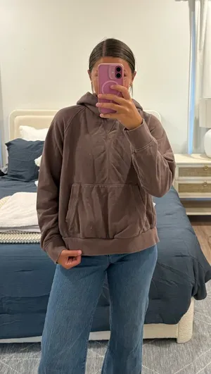Athleta Moonrise Hoodie With Open Back Size Medium thumbnail 1