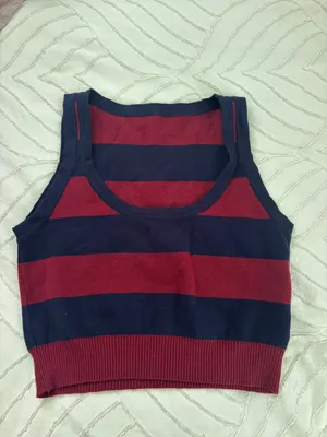 Stripe  Sweater Tank thumbnail 3