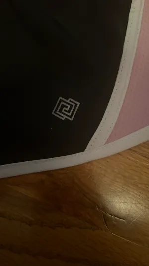Zelos Black & Pink Athletic Shorts thumbnail 4