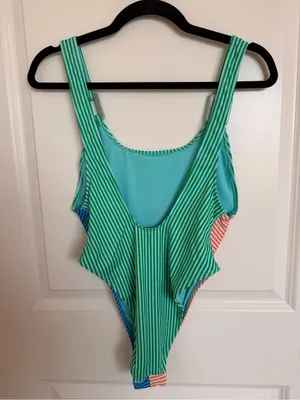 Aerie Ring Birthday Scoop Cheekiest One Piece M thumbnail 3