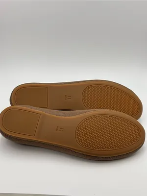 Comfort&soft‎ Knit Ballet Flat in Taupe Breathable Ballet Flats size 11 W thumbnail 7