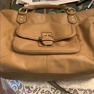 Large coach crossbody thumbnail 1