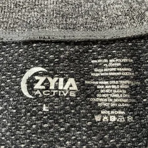 ZYIA Active Women's 1/4 Zip Pullover - Fog Gray - Large thumbnail 7
