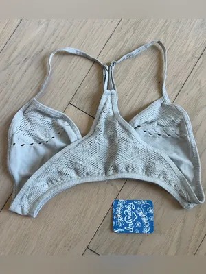 Free People Truth Be Told Bra Bralette in Light Grey NWT thumbnail 3