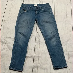 Hudson blue cropped jeans thumbnail 2