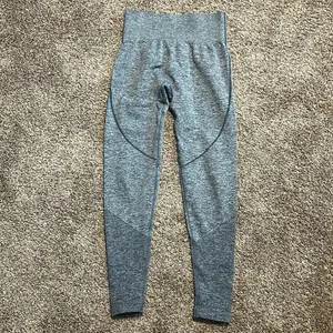 ACTA Women's‎ Blue Seamless High Waist Athletics Leggings Small thumbnail 2