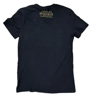 Divided Star Wars Graphic T- Shirt Small Black Cotton Luke Darth Vader Movie thumbnail 3