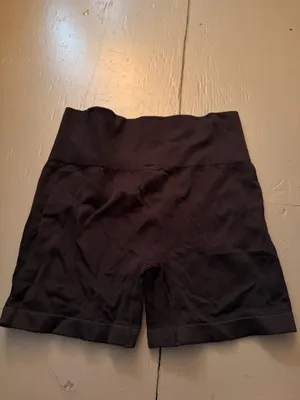 workout shorts seamless Black Size M thumbnail 2