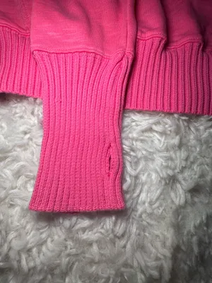 Pink sweater hoodie Size L thumbnail 5