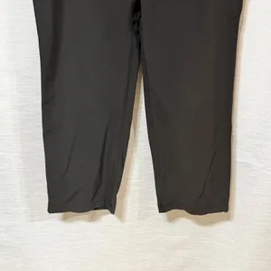 Lululemon Keep Moving Pant 7/8 High Rise Black W5CUYS Size 6 Pleated Tapered thumbnail 3