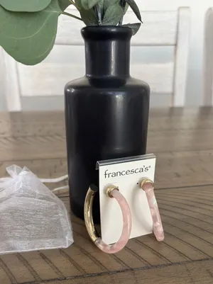Francesca's hoop earrings thumbnail 1