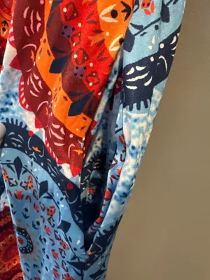 NWT Hount Womens Large Maxi Dress Mandala Print Sleeveless Boho Stretch thumbnail 3