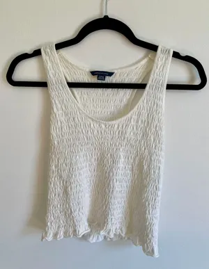 American Eagle Outfitters Smocked Tank Top thumbnail 1
