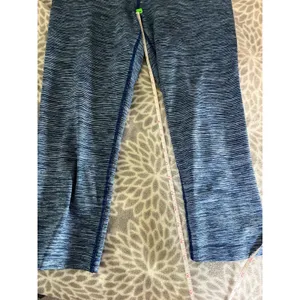 Nike Legend Dri-FIT Cropped Leggings‎ size Small Capri Blue Space Dye 90s Sporty thumbnail 7