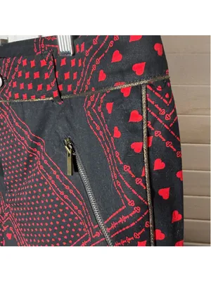 Disney's Alice thru the looking glass pants Queen of Hearts Mad Hatter costume 8 thumbnail 5