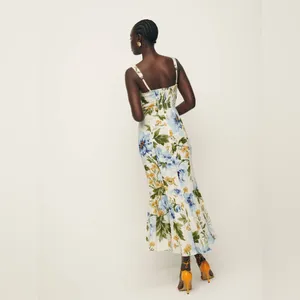REFORMATION Irisa Dress In Botanis, Size 2, $278 thumbnail 7
