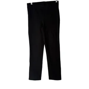 Quince Black Stretch Ponte Straight Leg Pants Women's S‎ Interview Outfit Women thumbnail 2