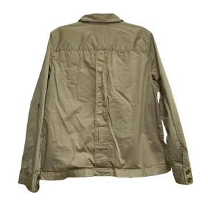Vintage Old Navy Women's XXL‎ Khaki Utility Safari Jacket Roll Tab Cargo Pockets thumbnail 3