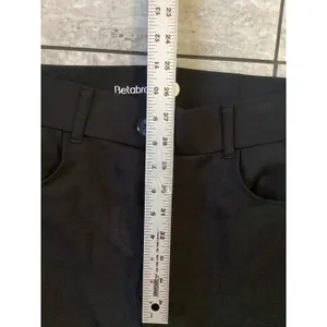 Betabrand Dress Pant Yoga Pants Black Bootcut XL W1682-BLK thumbnail 4