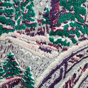 Gopher Sport vintage turtleneck winter scene XL glitter puff paint casual thumbnail 10