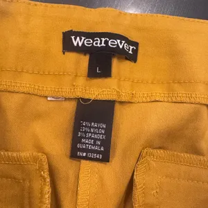Wearever Yellow  Straight-Leg Pants- nwt thumbnail 2