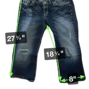BKE Stella Cropped Jeans Size 29 thumbnail 6