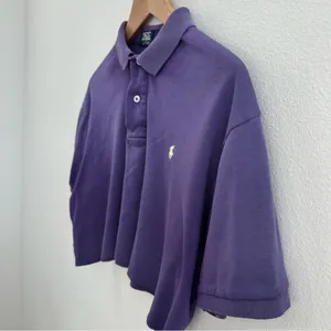 Polo Ralph Lauren purple polo shirt thumbnail 4