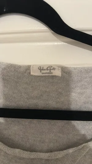 Cropped Brandy Melville Sweater Grey thumbnail 3