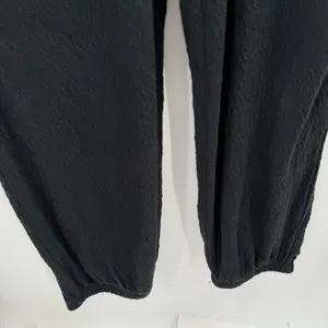 Z Supply Jumpsuit Women's Large NWT Indy Knit Black Textured Comfy Soft Casual thumbnail 14