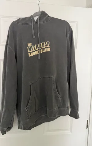 The nitro bar Hoodie Gray Size L thumbnail 1