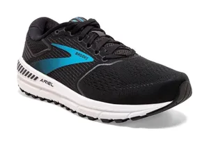 Brooks Ariel 20 Womens Running Shoes Black Teal Size 8.5 B thumbnail 1