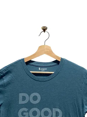 Cotopaxi Do Good Graphic Tee Shirt Teal Size S Gorpcore Casual Outdoor Athletic thumbnail 4