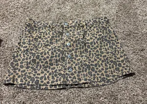 American Eagle Leopard Skirt thumbnail 1