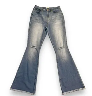 YMI High Rise Flare Leg Jeans thumbnail 4