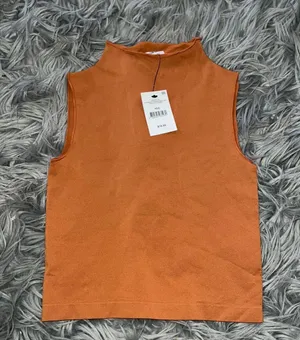 Cotton On Seamless kiki mock neck tank fall brown thumbnail 1