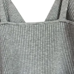 Aerie Gray‎ Button Front Sweater Tank Top Size XL thumbnail 5
