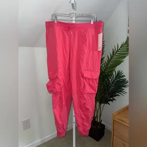 Lululemon Dance Studio Relaxed-Fit‎ Mid-Rise Cargo Jogger glaze pink XL thumbnail 3