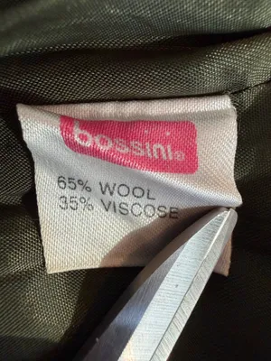 bossini Vintage Dark Green High Waist Pencil Skirt thumbnail 4