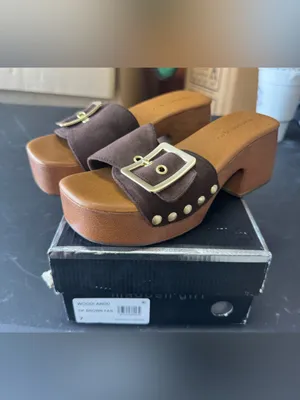 Madden Girl Woodland Platform Sandals Size 7 New thumbnail 3